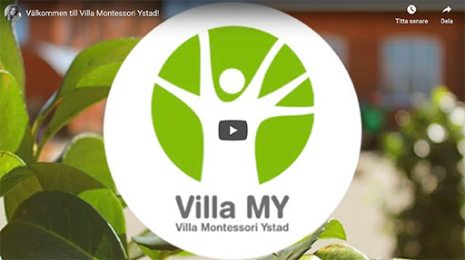 Se filmen – Välkommen till Villa Montessori Ystad!